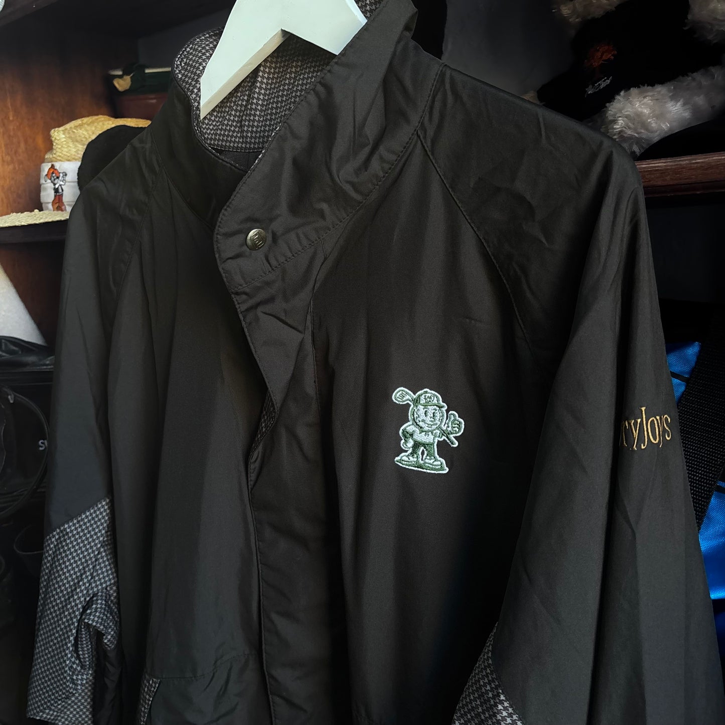 Repurposed DryJoy Easy Ed embroidery