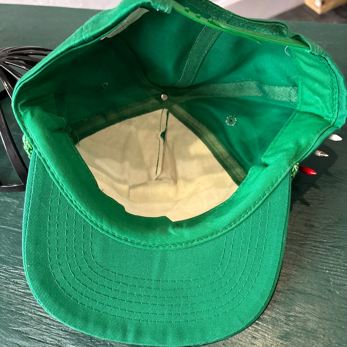 Vintage Don’t Tee Me Off! Snapback Hat with Tee Holder