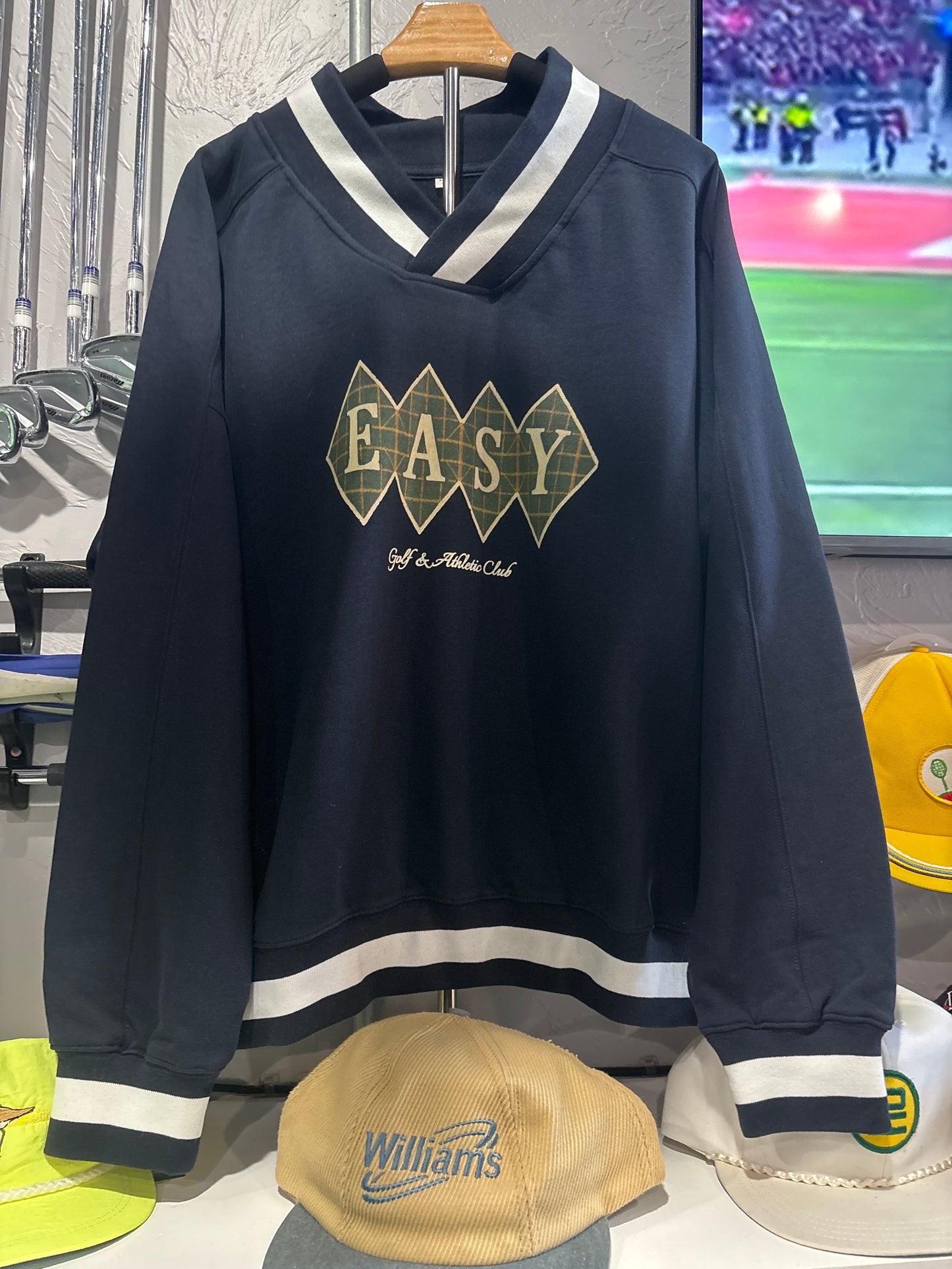 Eazy Day Blue sweatershirt Longsleeve