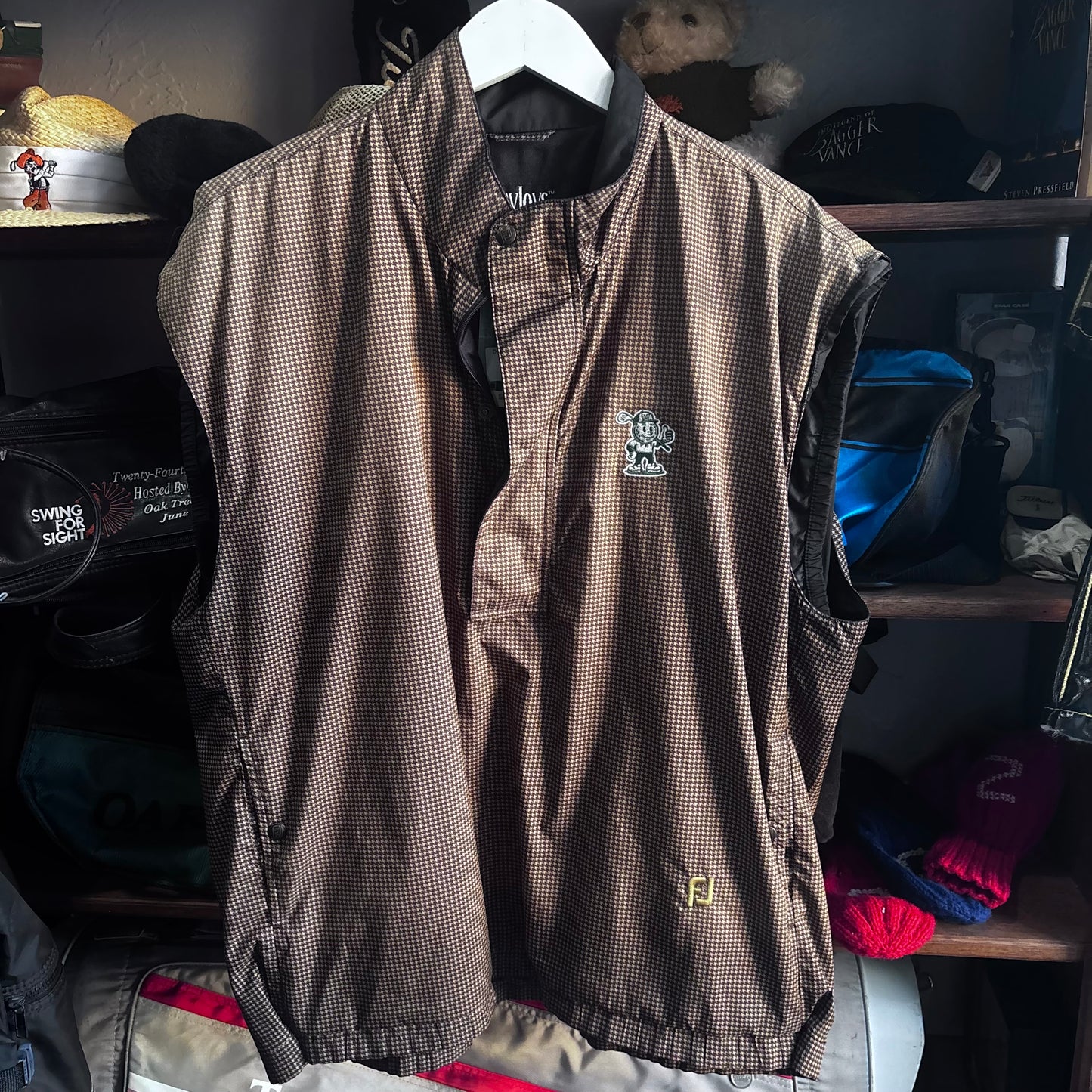 Repurposed DryJoy Easy Ed embroidery