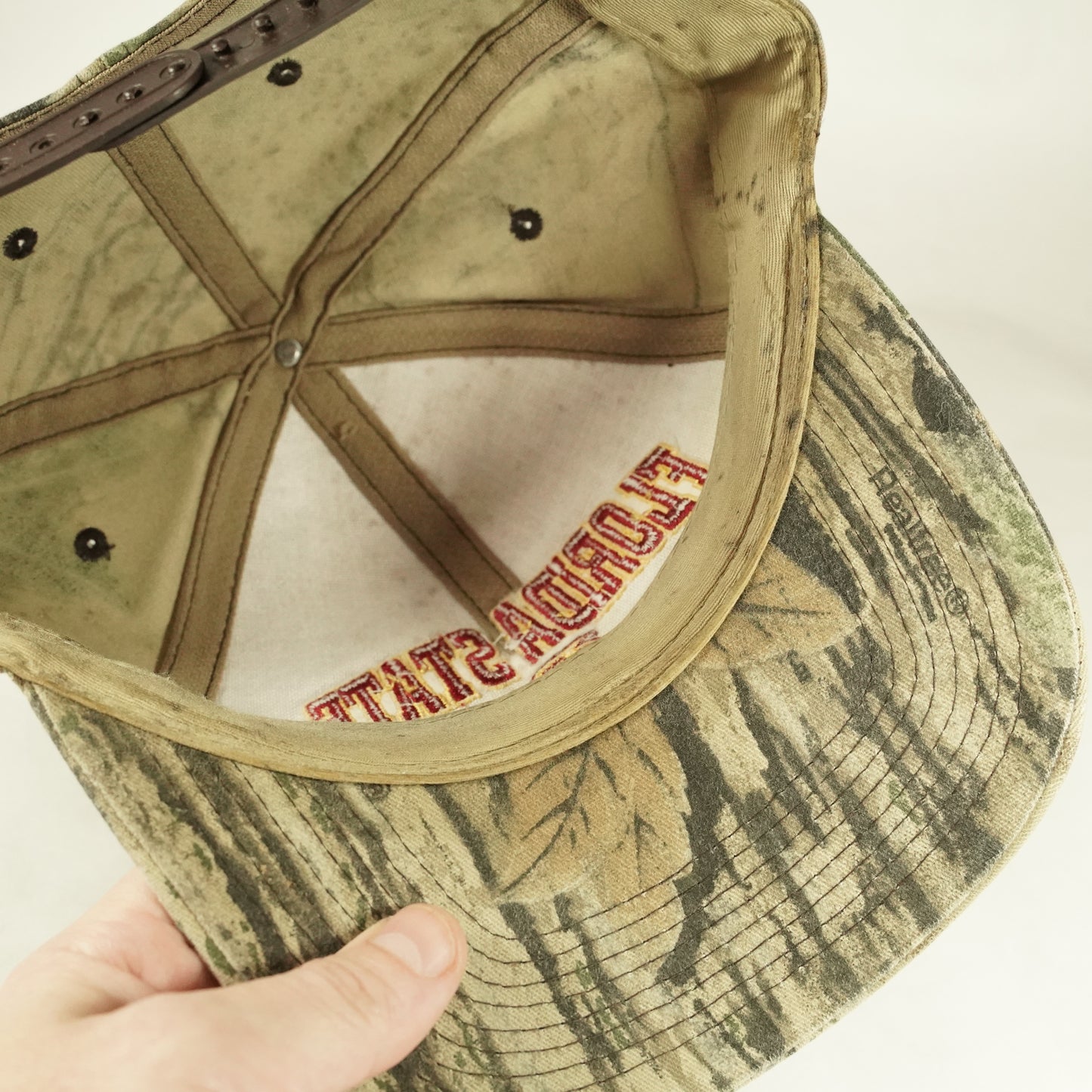 Vintage Camouflage Florida State Snapback Hat