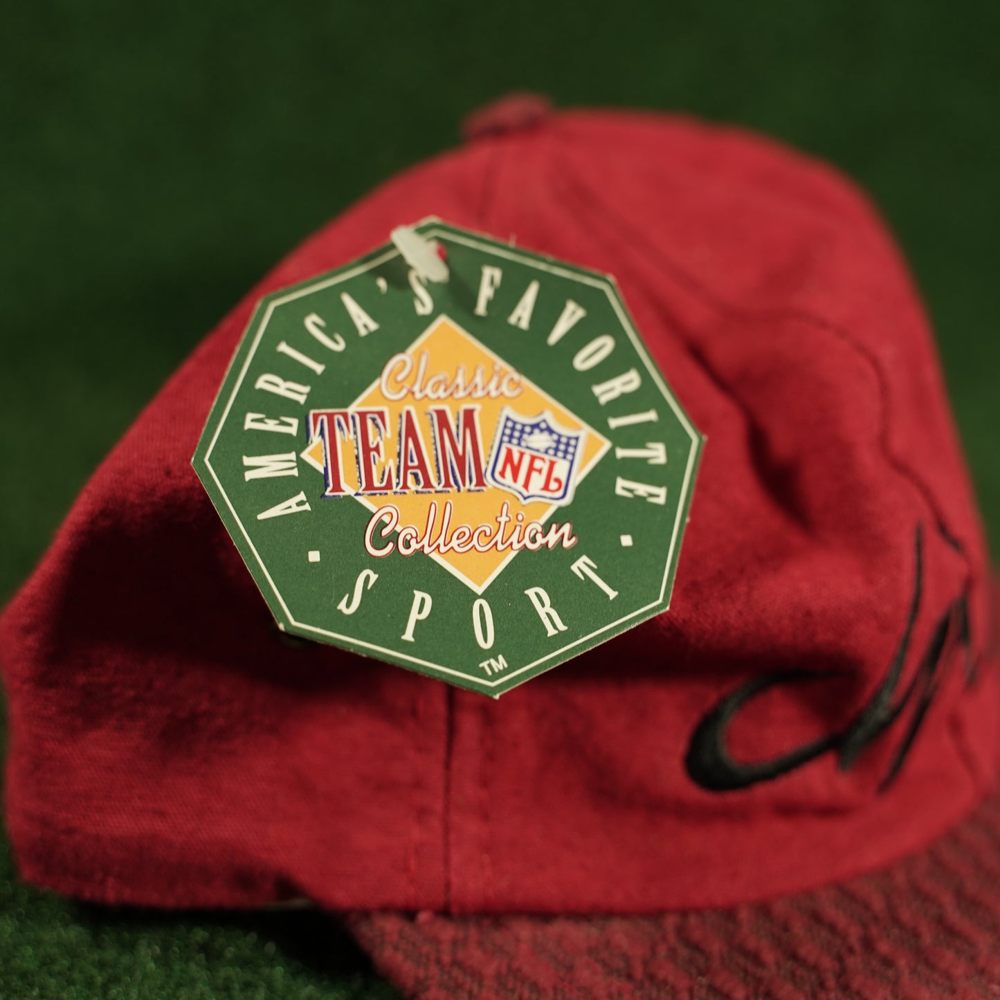 Vintage Kansas City Chiefs Elastic hat Dead stock with tags