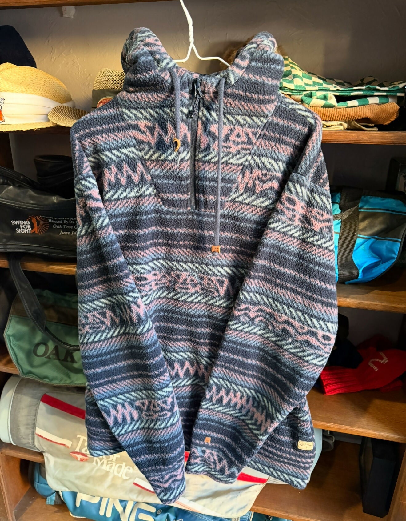 Y2K Billabong 1/4 Zip Fleece 014
