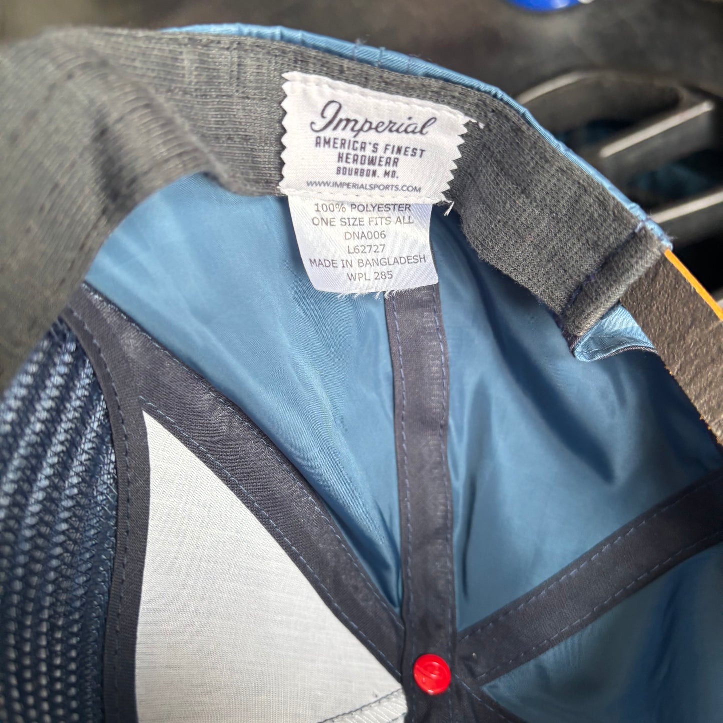 Southern hills 2022 Checkered Imperial leather strap back