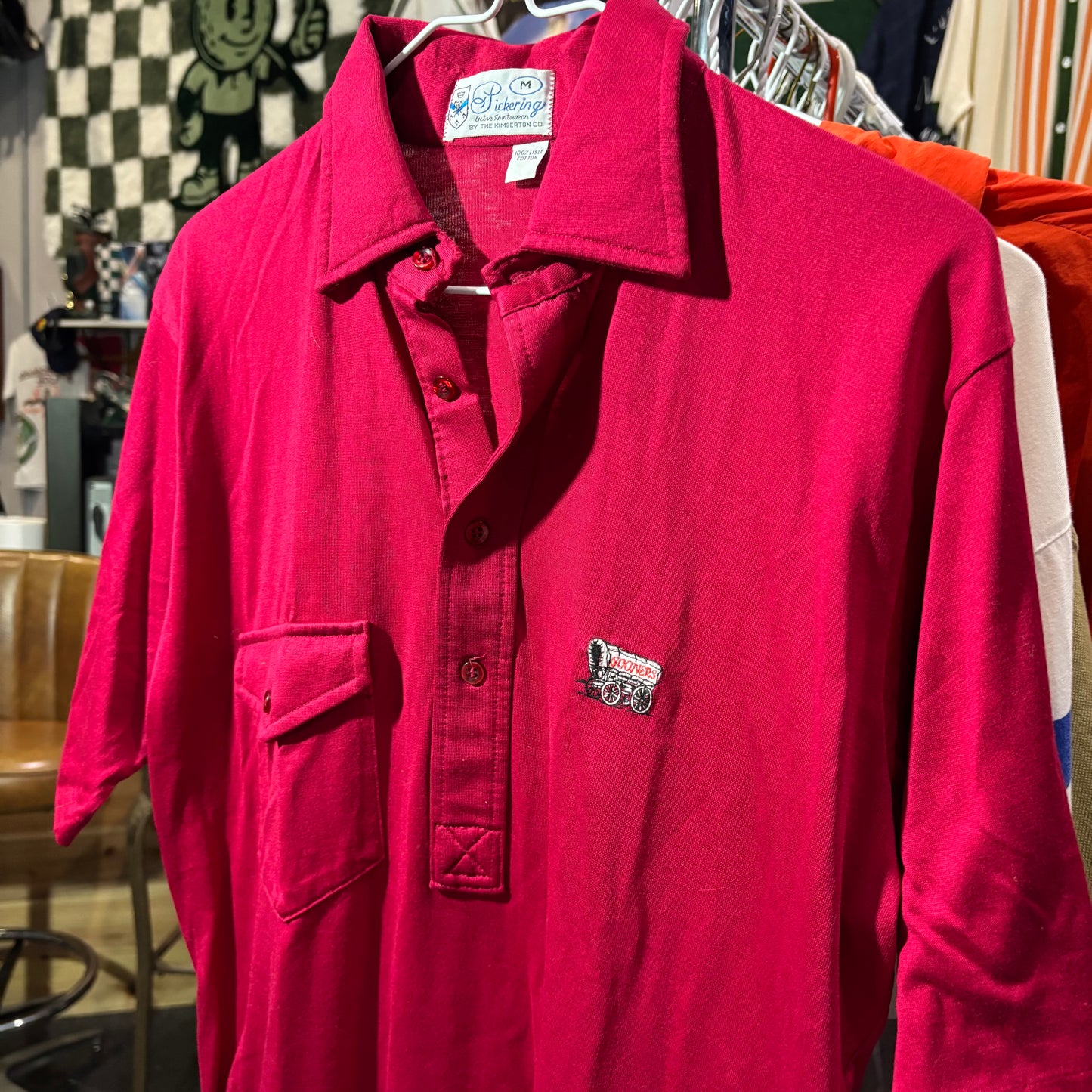 Vintage OU Sooners Oklahoma University polo Medium