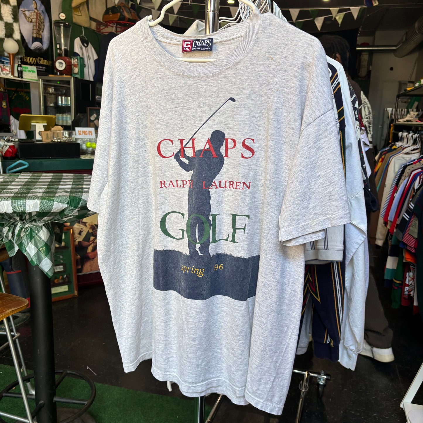 Vintage Chaps Ralph Lauren spring 1993 golf t shirt