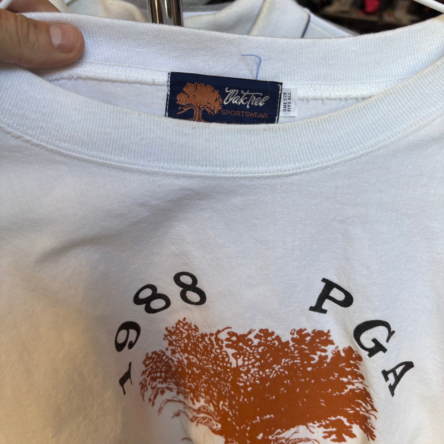 Vintage 1988 Oak Tree long sleeve tee PGA championship medium