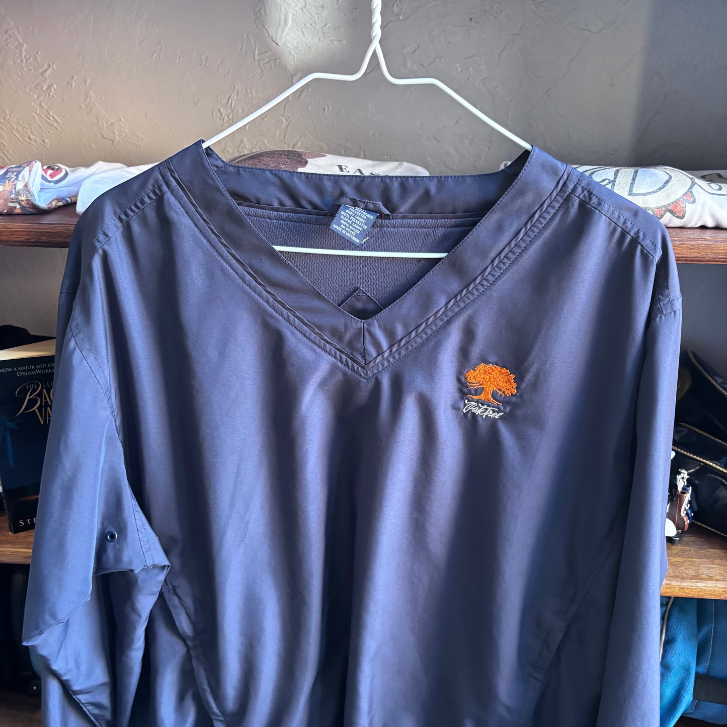 Vintage Oak tree windbreaker golf