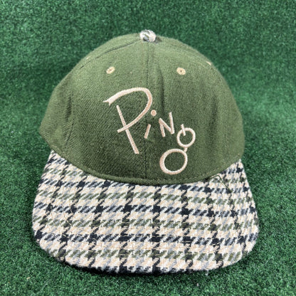 Vintage Ping Wool Rare Leather Strapback