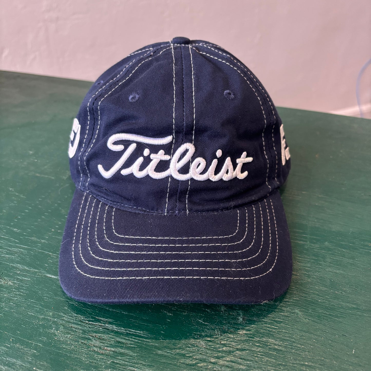 Vintage Titleist Footjoy FJ Strapback Hat #1 Ball in Golf