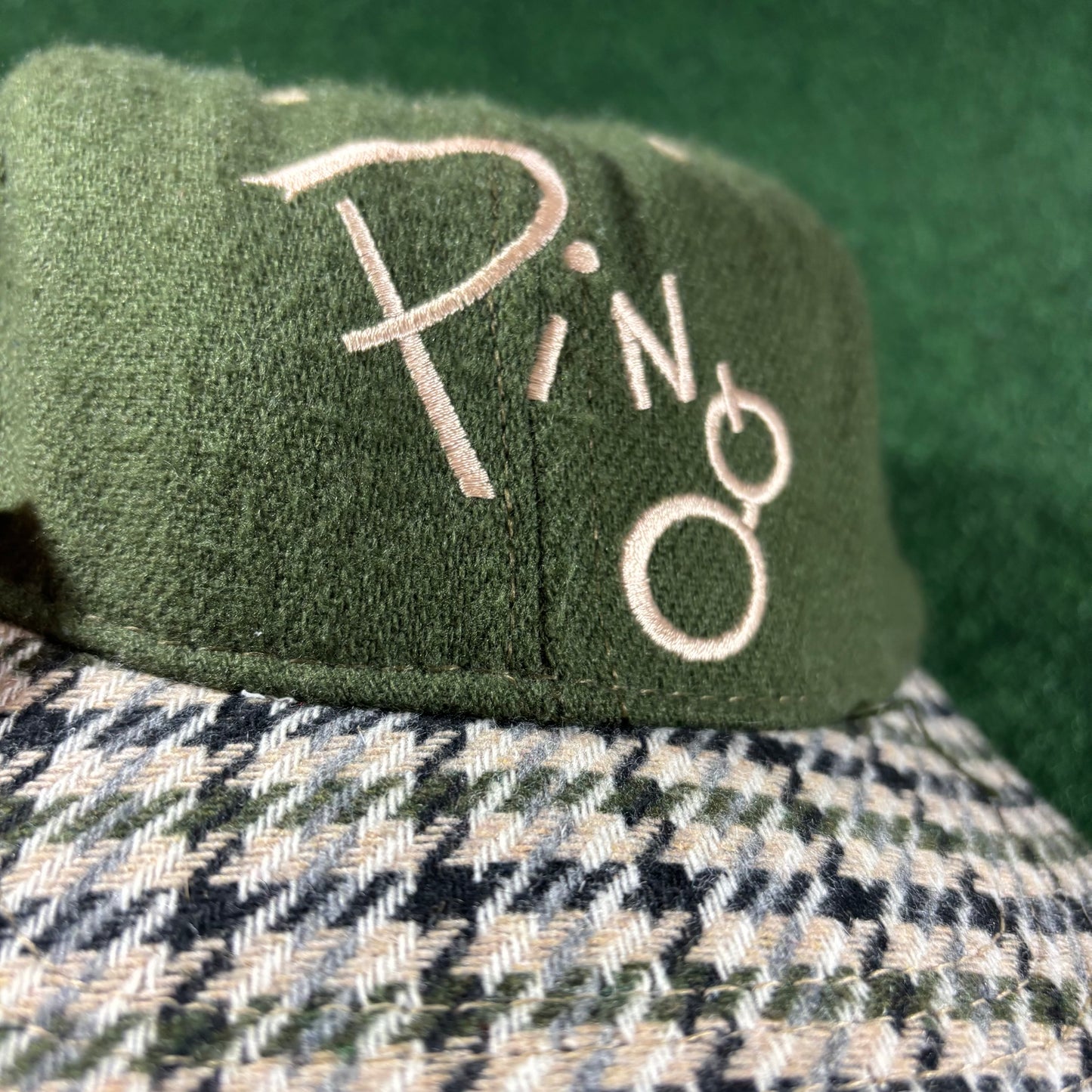 Vintage Ping Wool Rare Leather Strapback