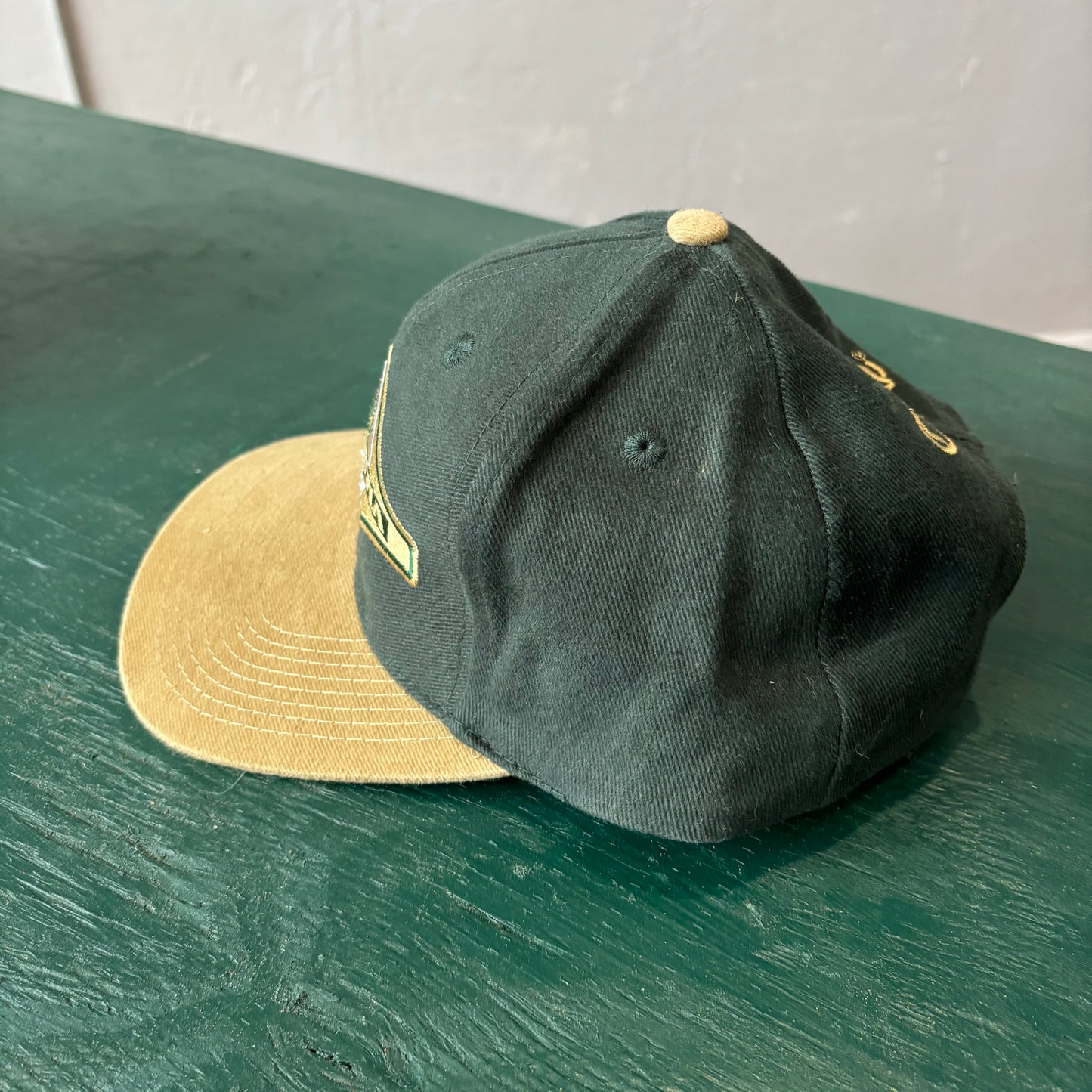 Vintage Callaway Big Bertha Golf Clubs Leather Strapback Hat