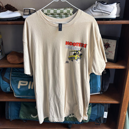 Hooters Golf Clubs t shirt XL