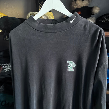 Repurposed Easy Ed Nike Mockneck embroidered