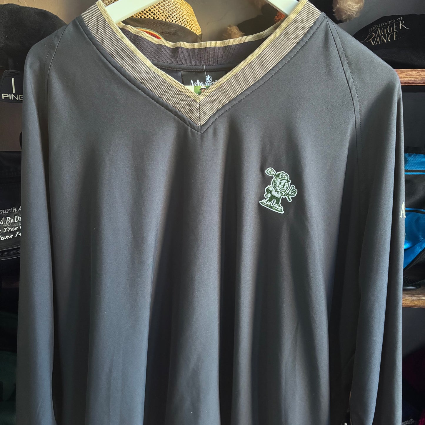 Repurposed Ashworth Pullover Embroidered