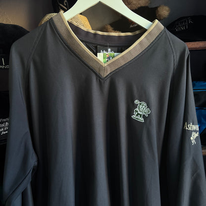 Repurposed Emblem Pullover Ashworth embroidered