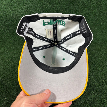 Vintage Ping 3 Tone Snapchack Green and Yellow