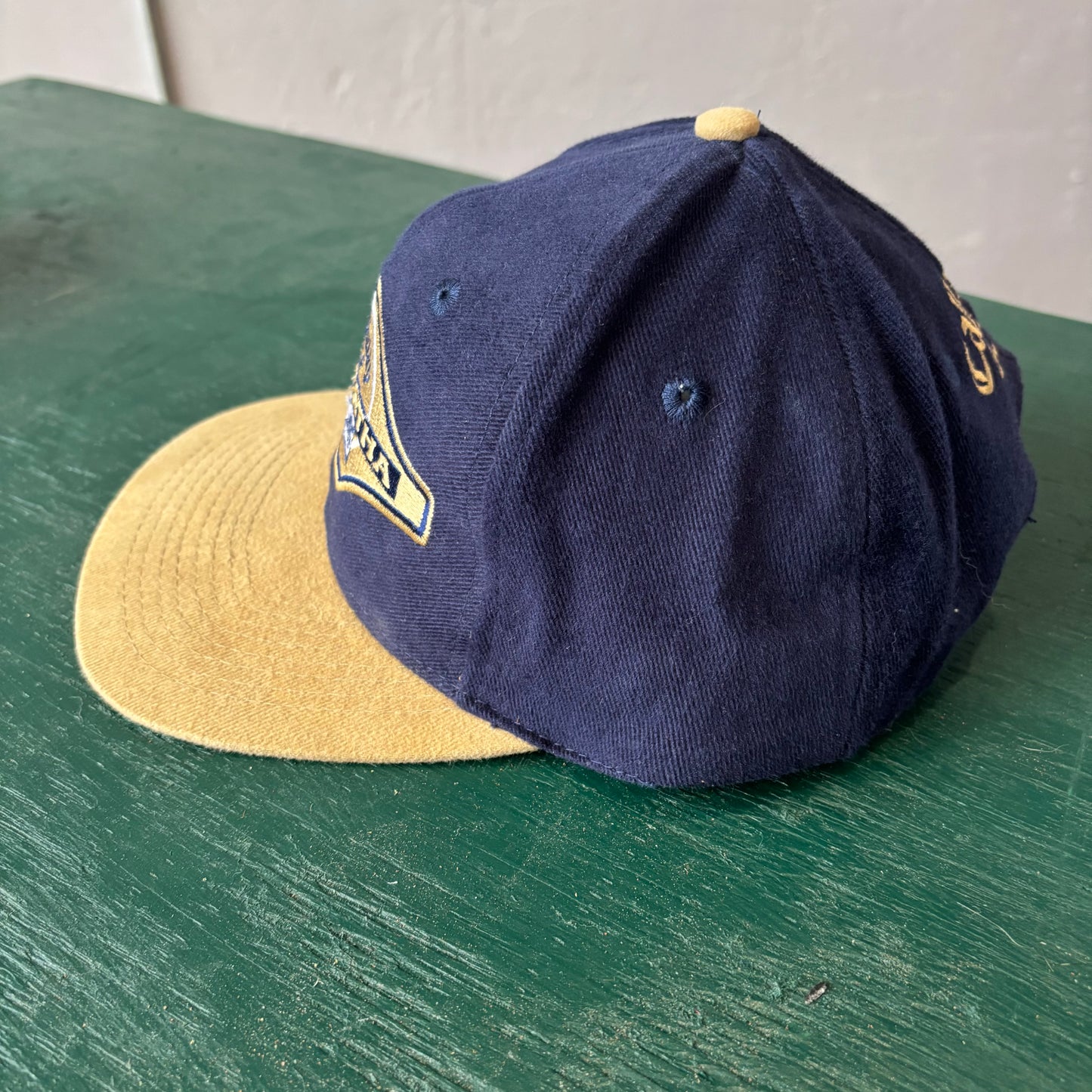 Vintage Callaway Big Bertha Golf Clubs Leather Strapback Hat