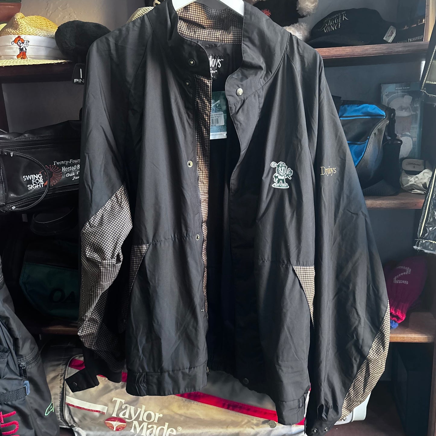 Repurposed DryJoy Easy Ed embroidery