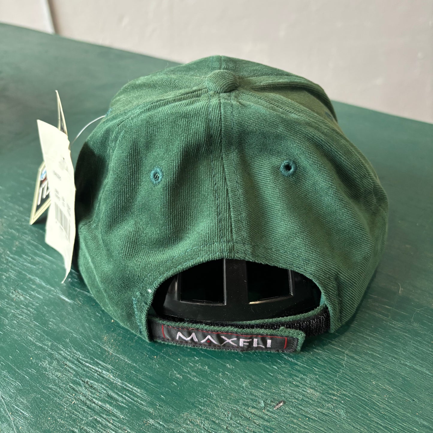 Vintage Mint Maxfli Velcro Strapback Golf Hat