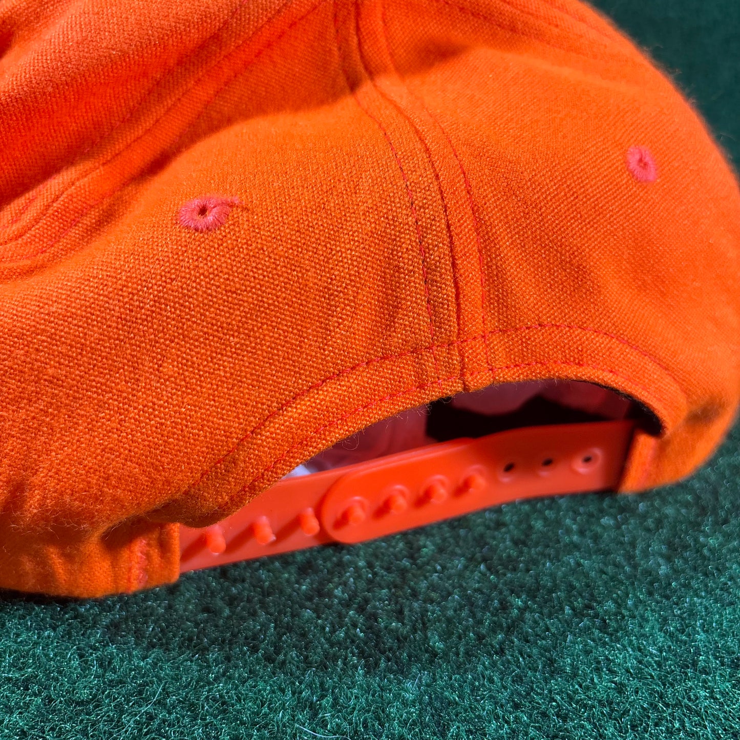 Vintage Chevrolet Chevy Orange Snapback Hat