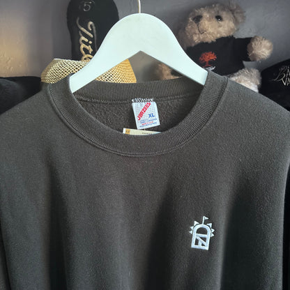 Repurposed Emblem sweatshirt Black