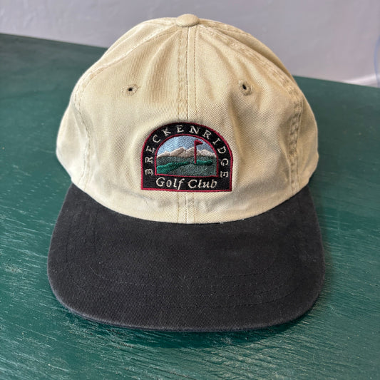 Vintage Breckenridge Golf Club Imperial Strapback Hat