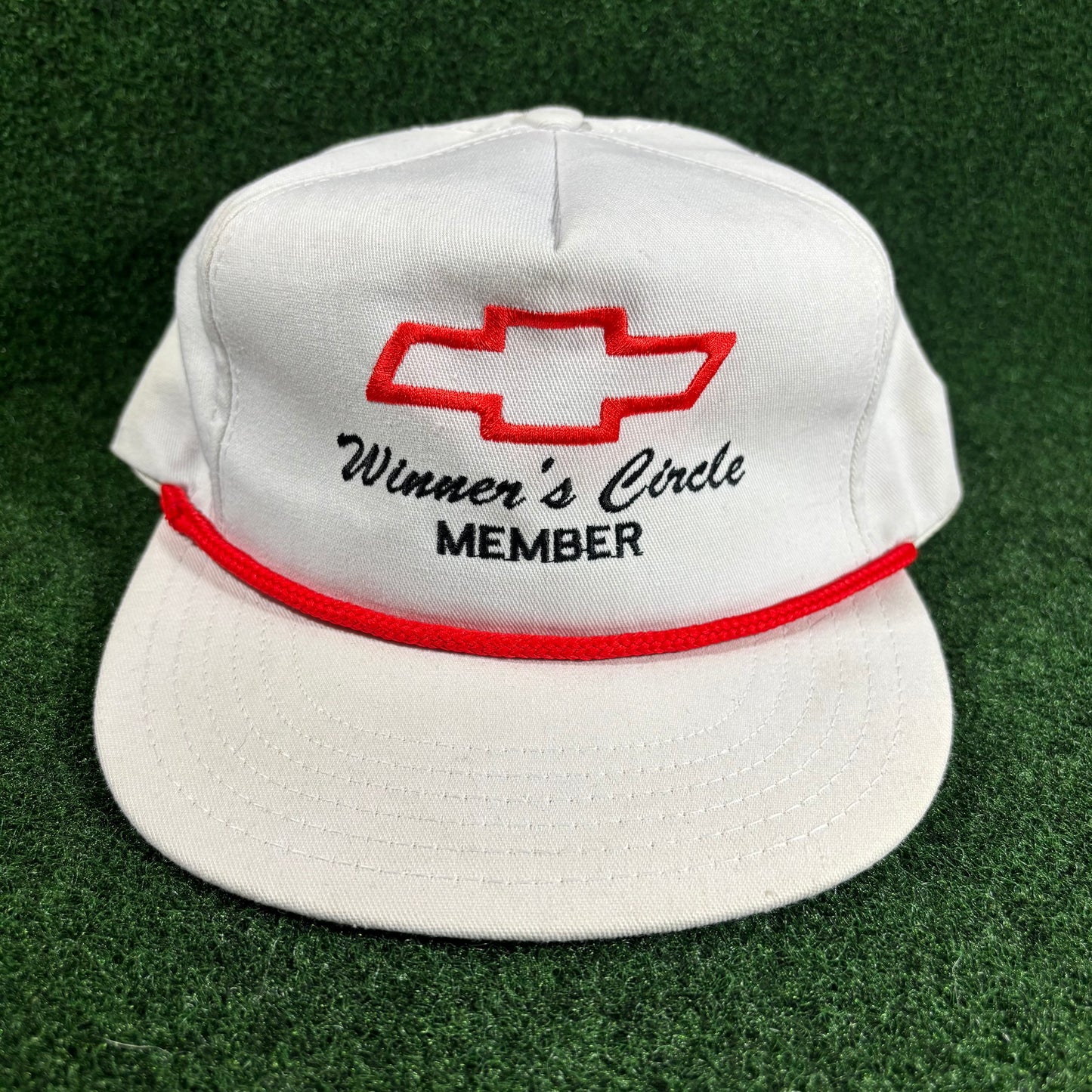 Vintage Chevy Winner’s Circle Member Snapback Rope Hat