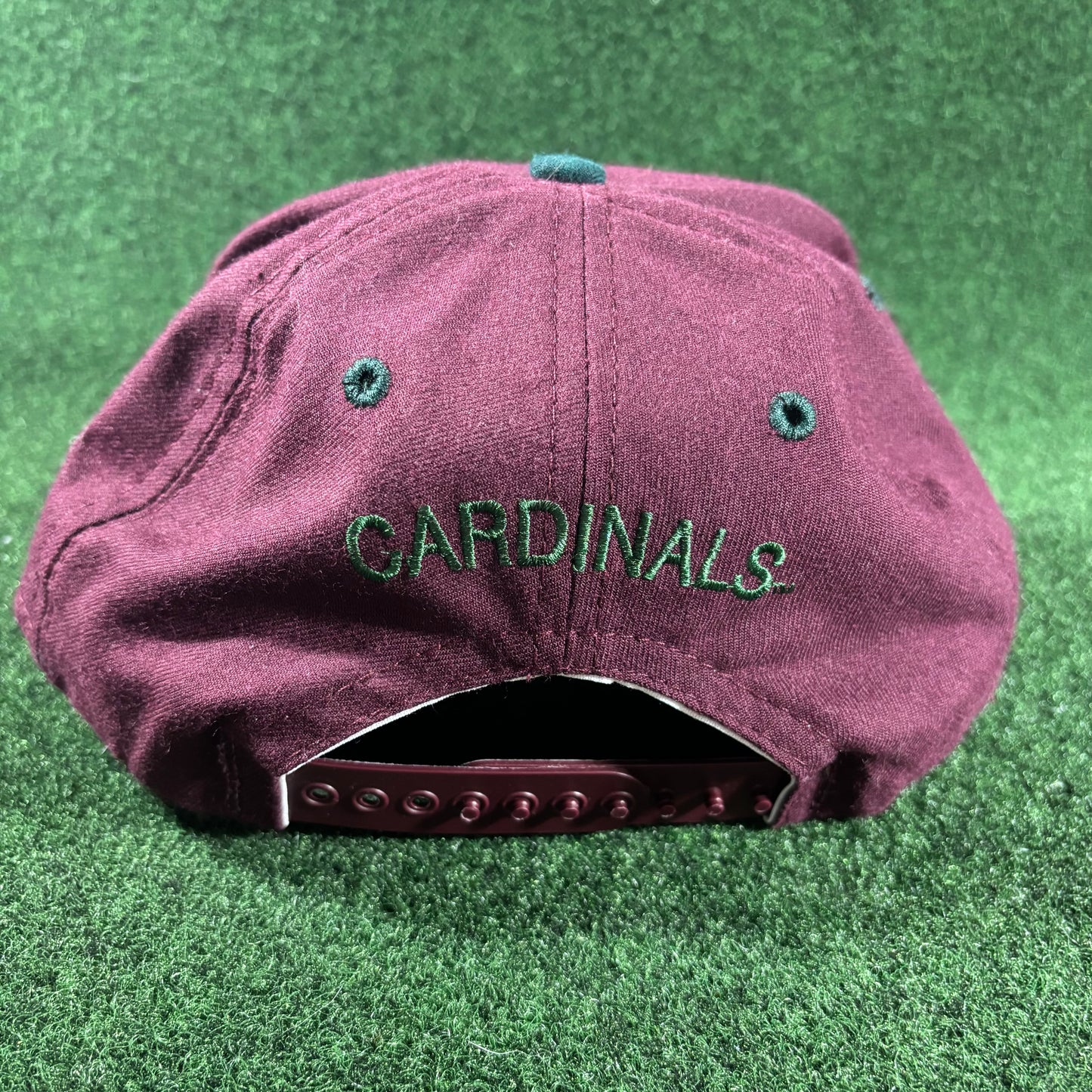 Vintage Stanford Cardinals SnapBack Hat Green & Maroon
