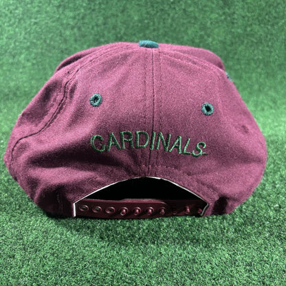 Vintage Stanford Cardinals SnapBack Hat Green & Maroon