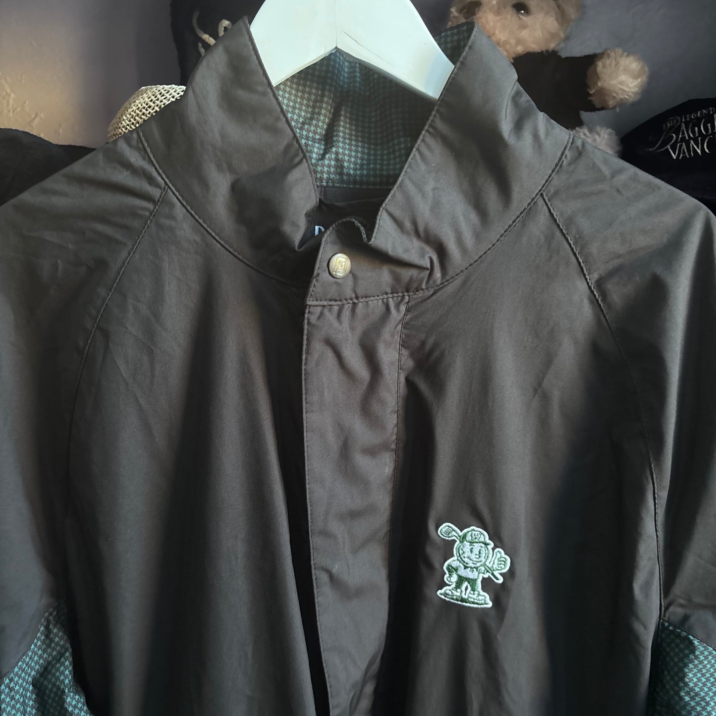 Repurposed DryJoy Easy Ed embroidery