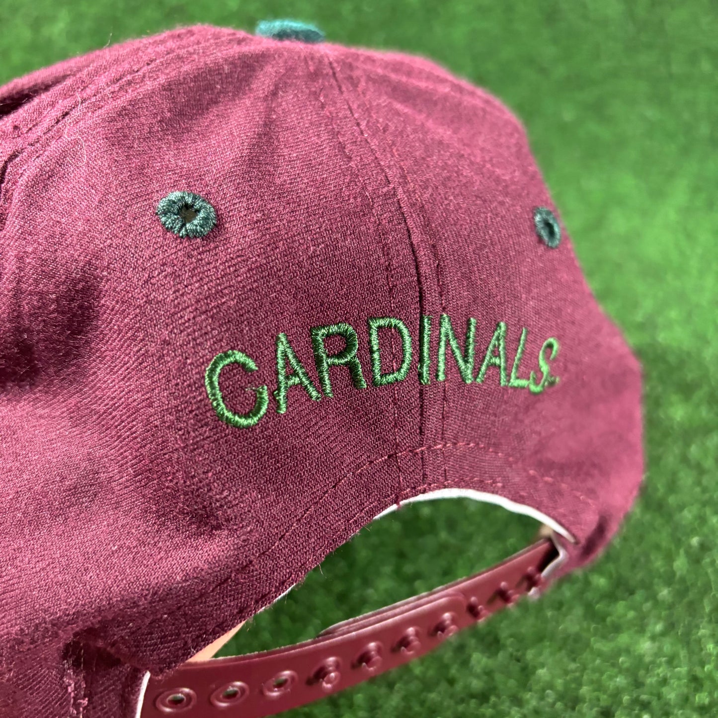 Vintage Stanford Cardinals SnapBack Hat Green & Maroon