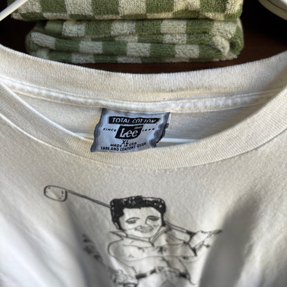 Vintage Elvis Presley golf t shirt tee XL