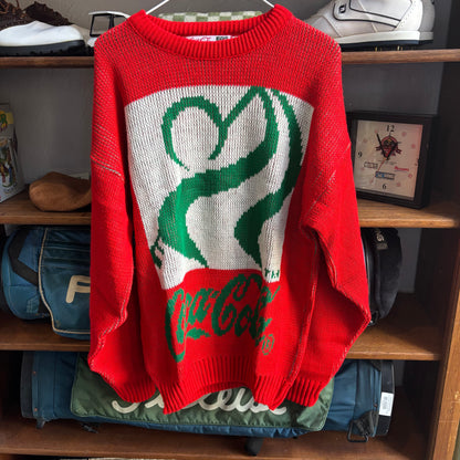 Vintage Coca Cola golf sweater
