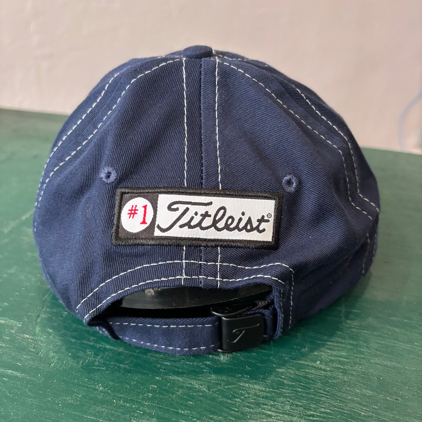 Vintage Titleist Footjoy FJ Strapback Hat #1 Ball in Golf