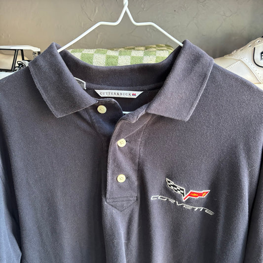 Vintage Corvette golf t shirt