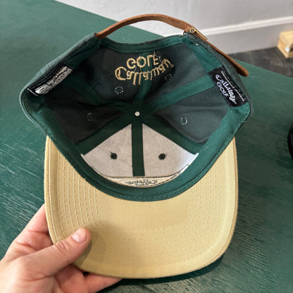 Vintage Callaway Big Bertha Golf Clubs Leather Strapback Hat