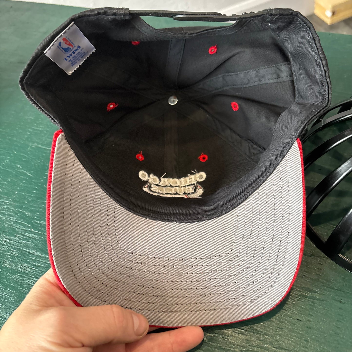 Vintage Mint Chicago Bulls Snapback Hat