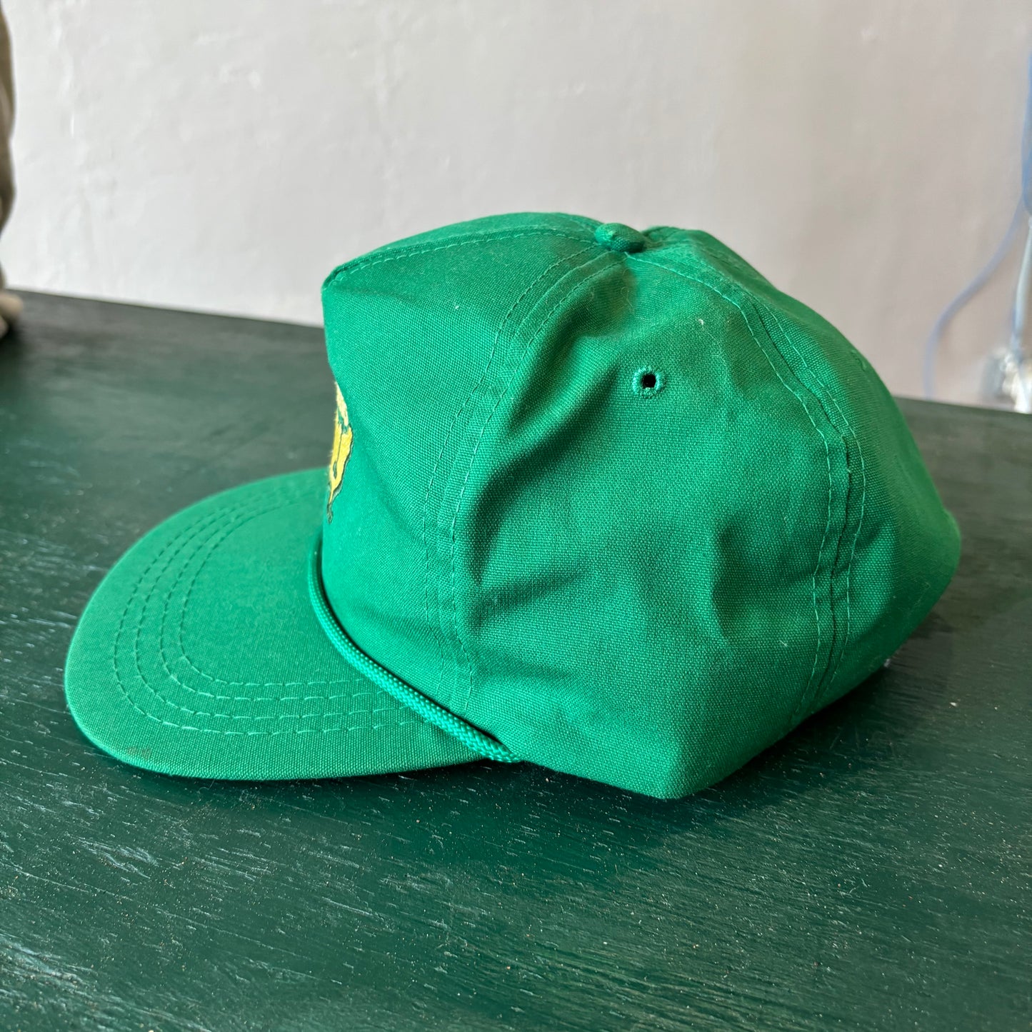 Vintage 1980’s Master Leather Strapback Rope Hat