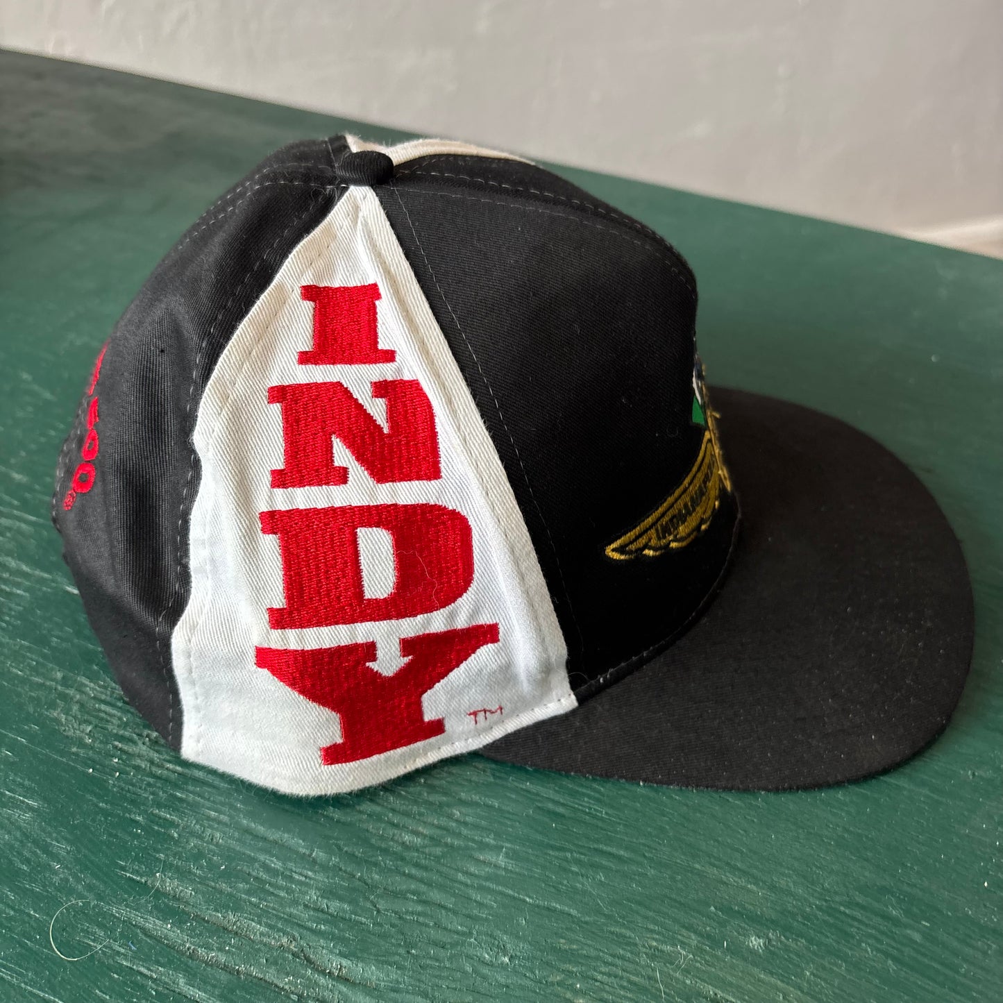 Vintage Rare Indianapolis 500 Two-tone Snapback Hat