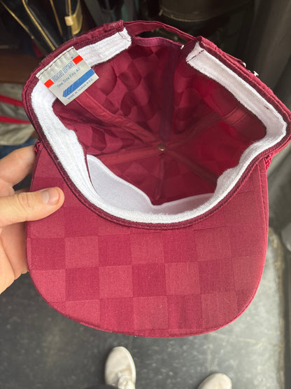 Vintage Lake Eufaula Checkered Hat