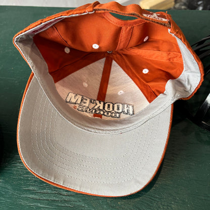 Vintage Hook ‘Em Horns Texas Longhorns Velcro Strapback Hat