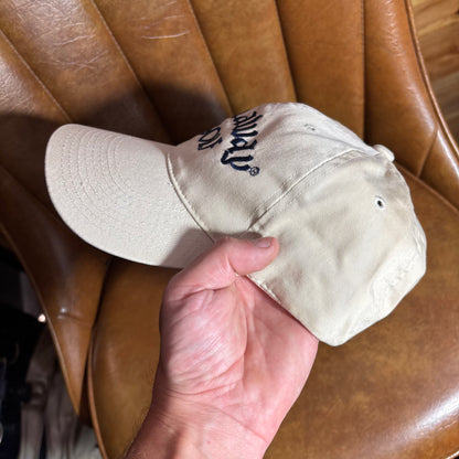 Vintage cream Callaway Big Bertha strapback hat