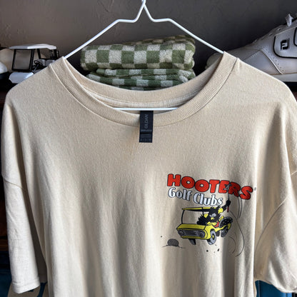 Hooters Golf Clubs t shirt XL