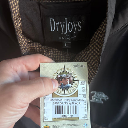 Repurposed DryJoy Easy Ed embroidery