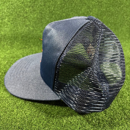 Vintage Houston Astros Trucker Snapback Hat