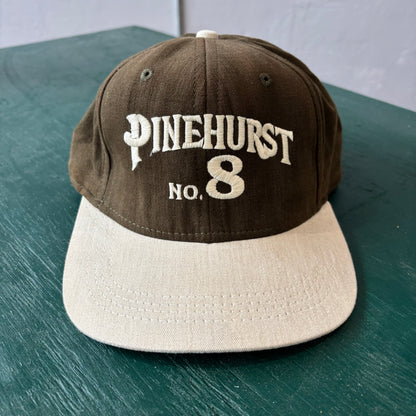 Vintage Pinehurst No. 8 Imperial Leather Strapback