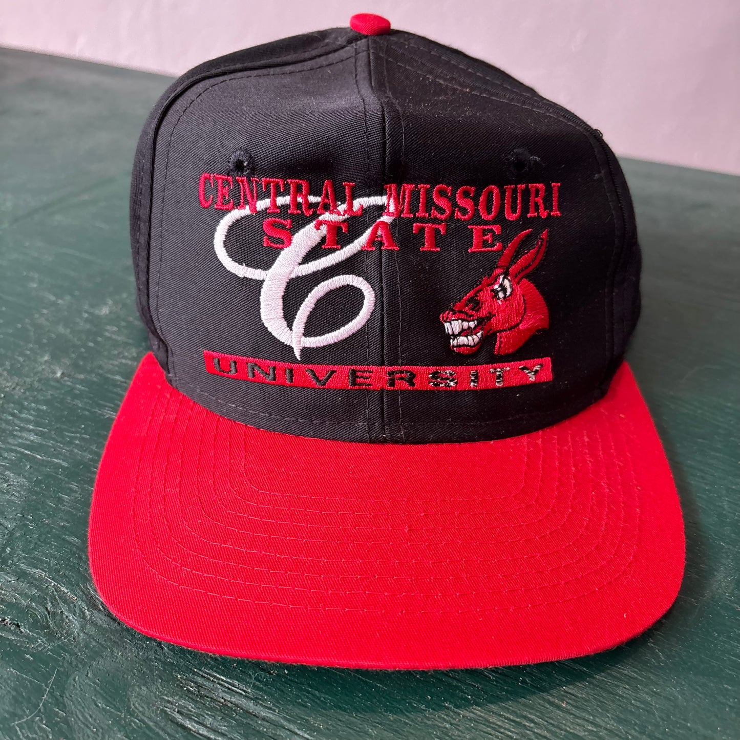 Vintage Rare Central Missouri University Snapback Hat
