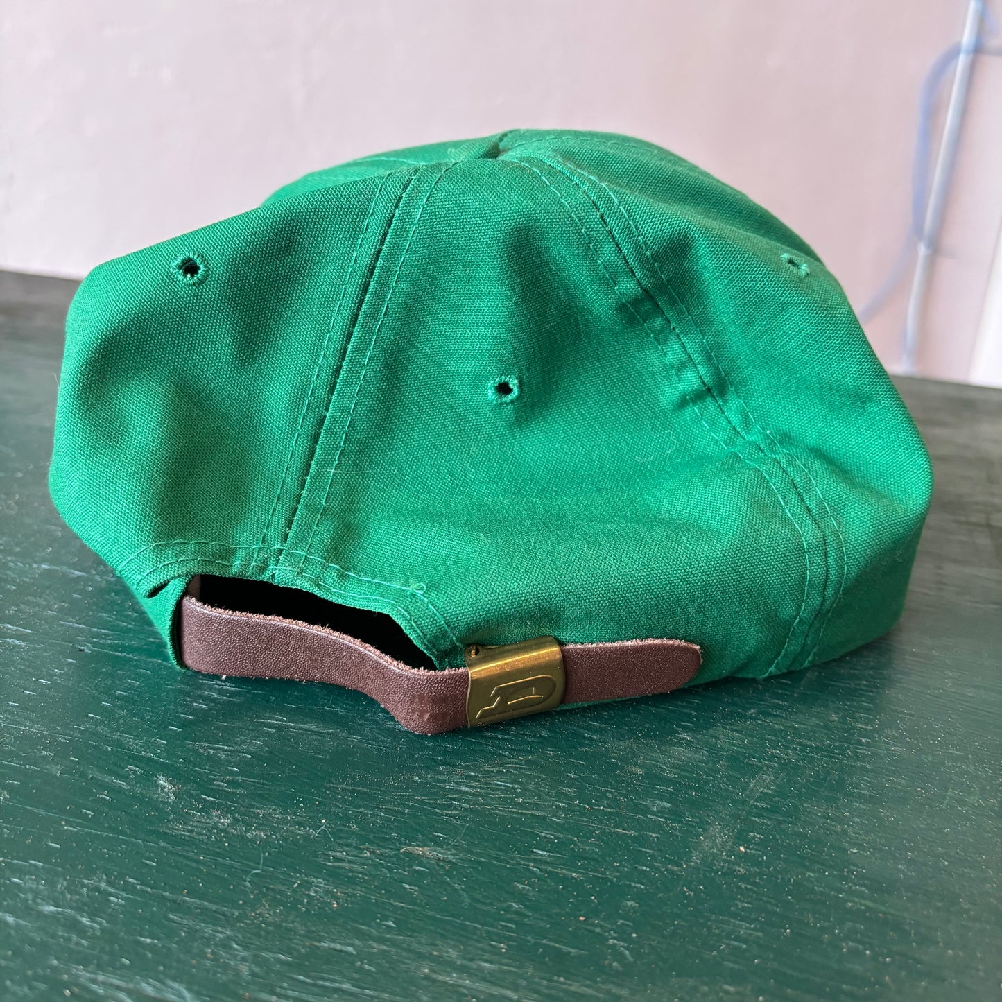 Vintage 1980’s Master Leather Strapback Rope Hat