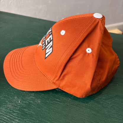 Vintage Hook ‘Em Horns Texas Longhorns Velcro Strapback Hat